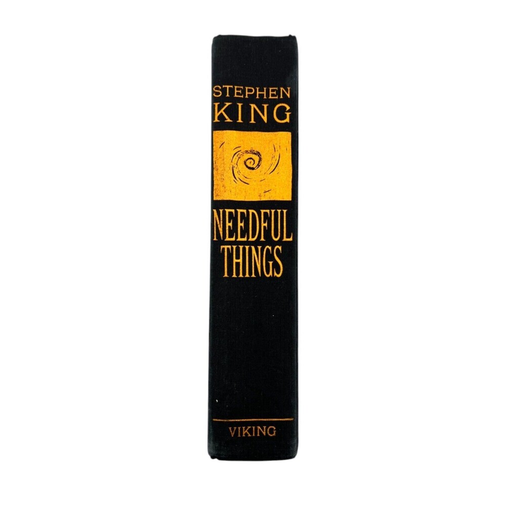 NEEDFUL THINGS - By Stephen King - 1991 First Edition HARDCOVER (No Dustcover)